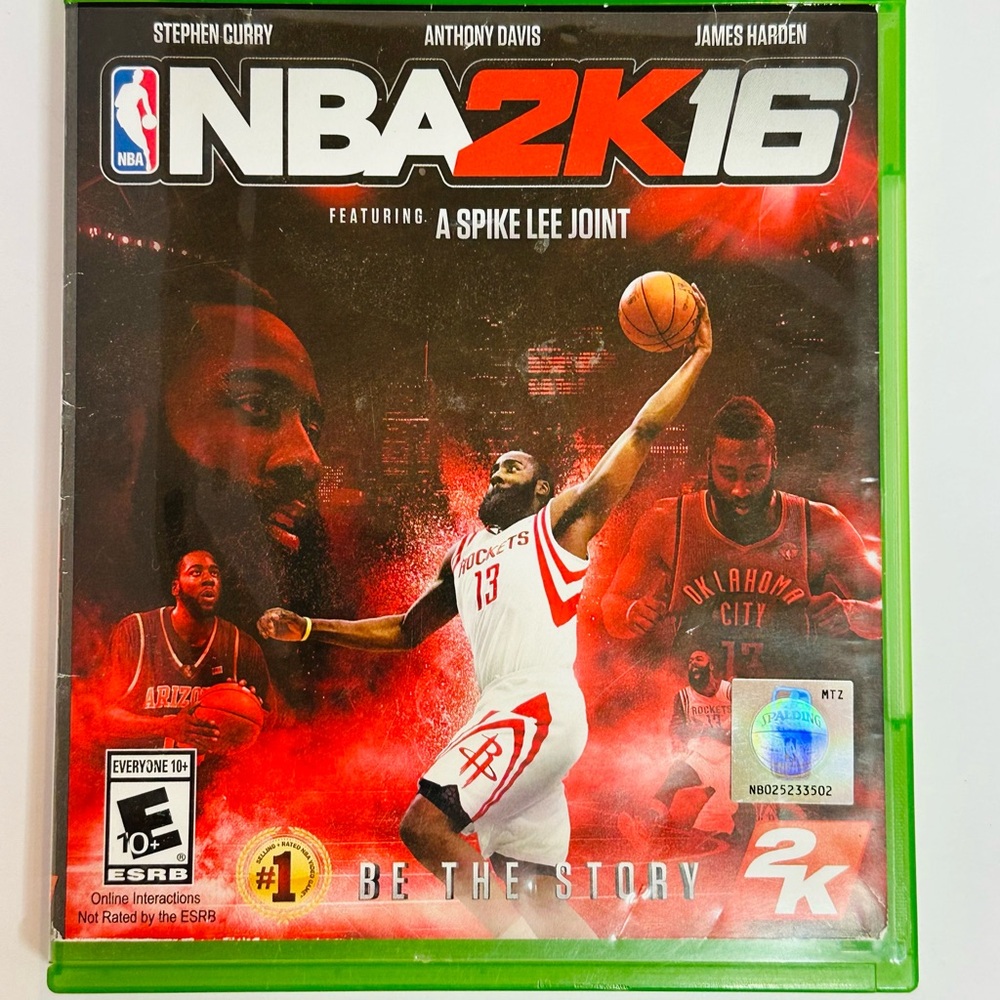 NBA 2K16 Video Game - Green Case
